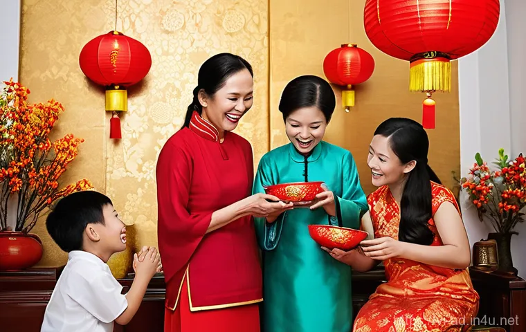 광고홍보사와 영상 콘텐츠 제작 - **Prompt 1: Heartwarming Vietnamese Tet Family Gathering**
A multi-generational Vietnamese famil...
